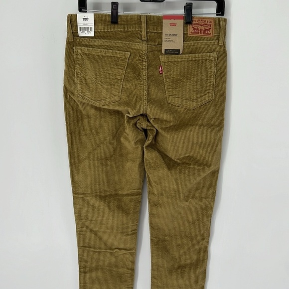 Levi’s NWT 711 skinny corduroy pants women’s 29X30 - Picture 6 of 8